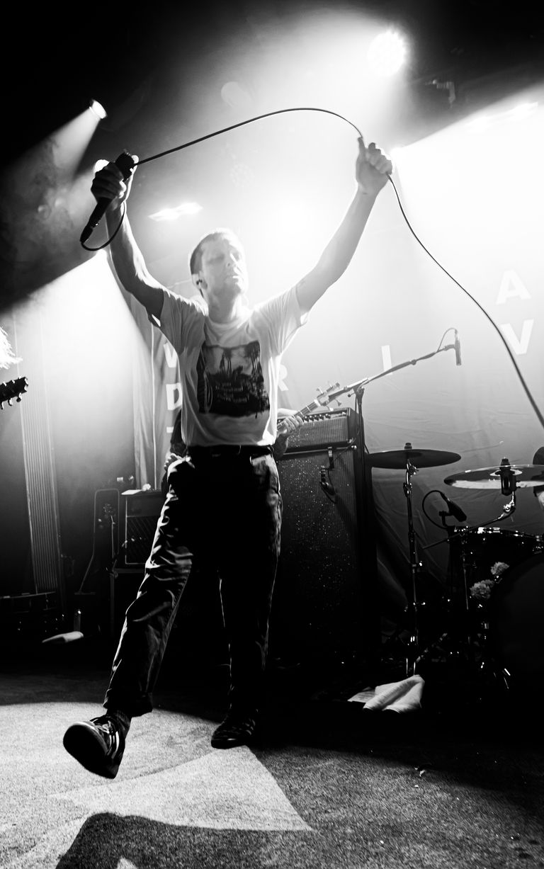 La Dispute performing live at The Gov in Adelaide 